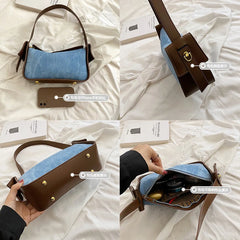 Women's Crossbody Bag Solid Casual Handbag