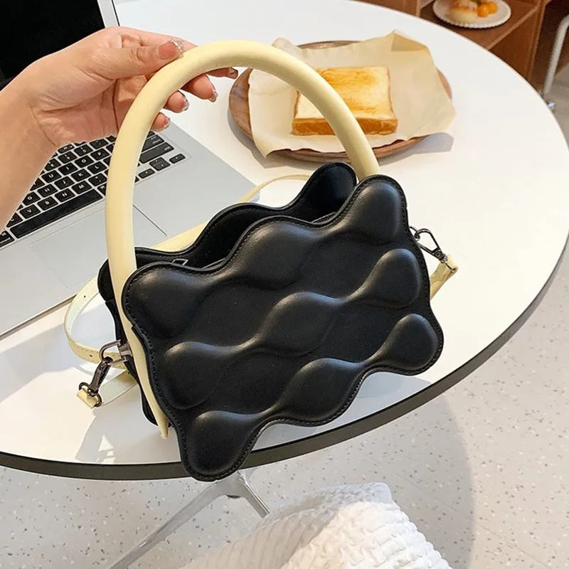 High Crossbody Shoulder Bag for Women Small Flap Handbags