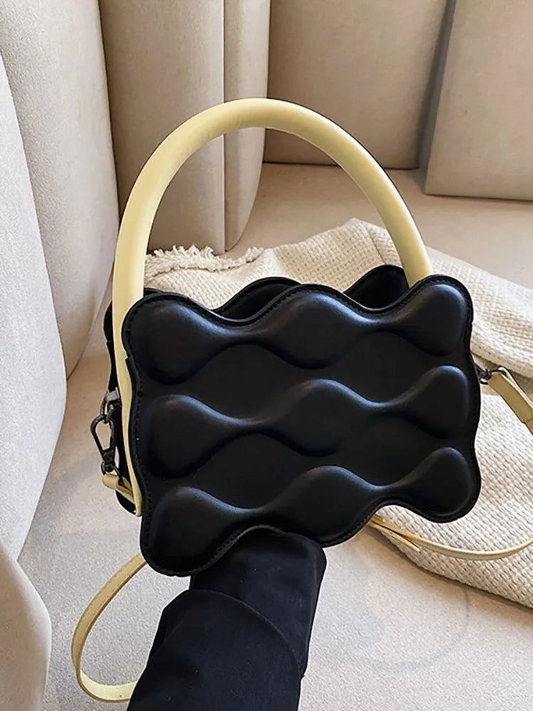 High Crossbody Shoulder Bag for Women Small Flap Handbags