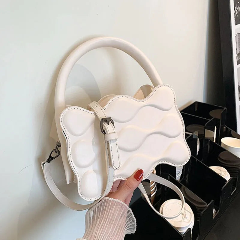 High Crossbody Shoulder Bag for Women Small Flap Handbags