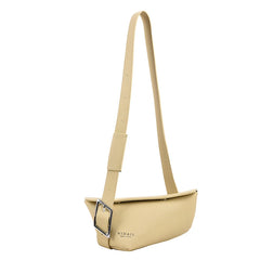 Solid Leather Crossbody Bag for Women