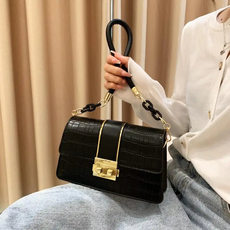 Women's Shoulder Bag Crossbody Handbag Small Flap Solid Summer Style
