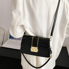 Women's Shoulder Bag Crossbody Handbag Small Flap Solid Summer Style