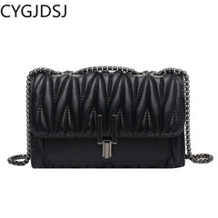 Women's Leather Crossbody Bag Brown