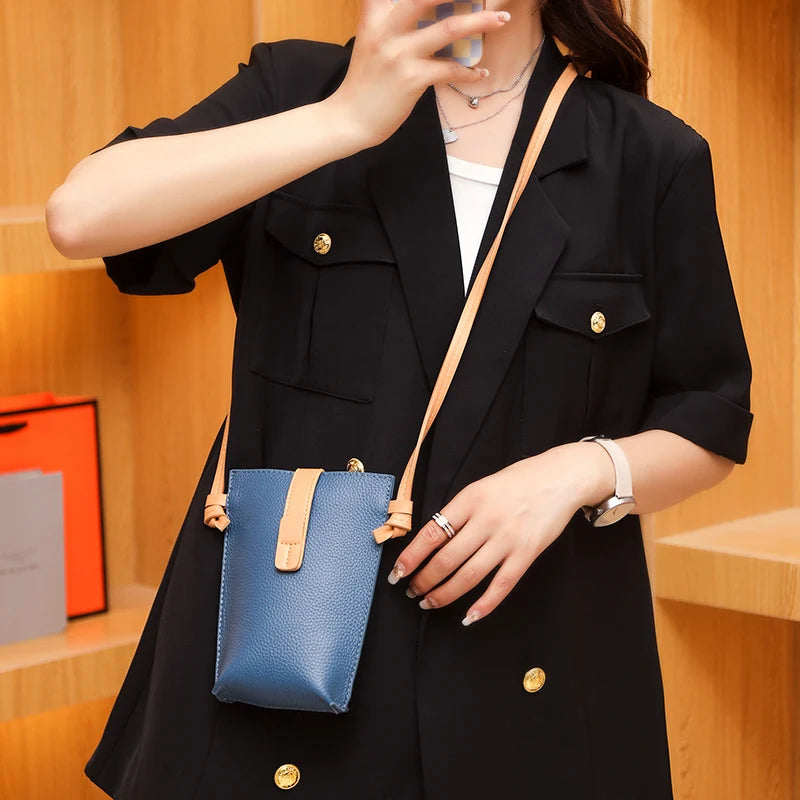 Soft Leather Crossbody Bag High Solid Tassel Shoulder Retro Purse Handba