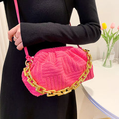 Cloud Bag for Women Acrylic Chains Pouch Women Handbag Brands