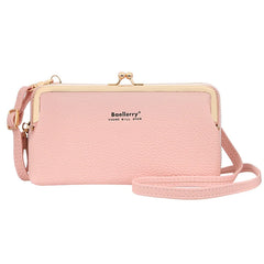 Women Bag Soft Leather Cell Phone Pocket Ladies Small Shoulder Bags
