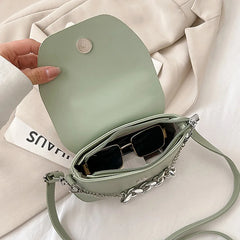 Women Small Crossbody Bags Chain Sling Bags Ladies Handbags Summer Purple