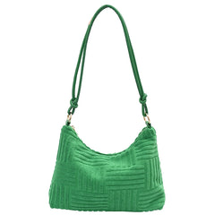 Winter Embossed Shoulder Bag Women's Handbags