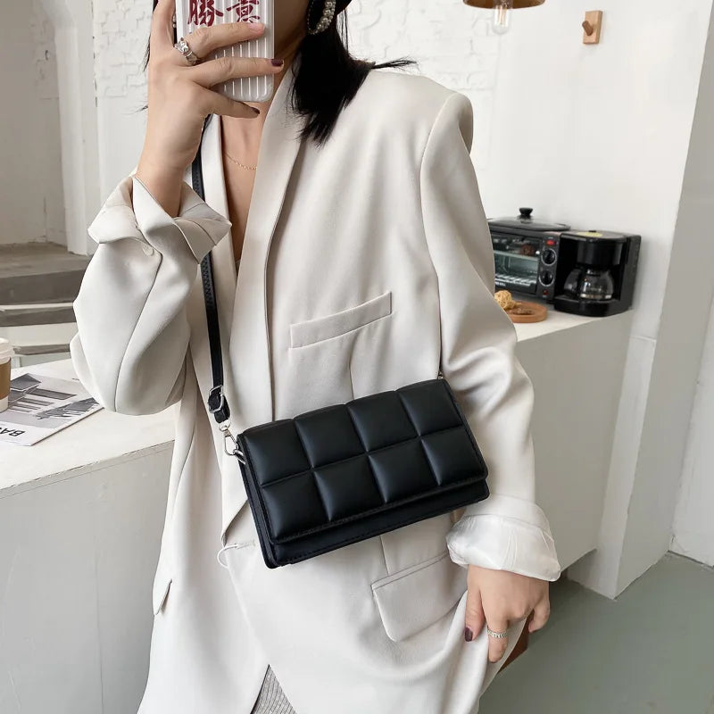 Women's Leather Shoulder Bag Cross-body Handbag