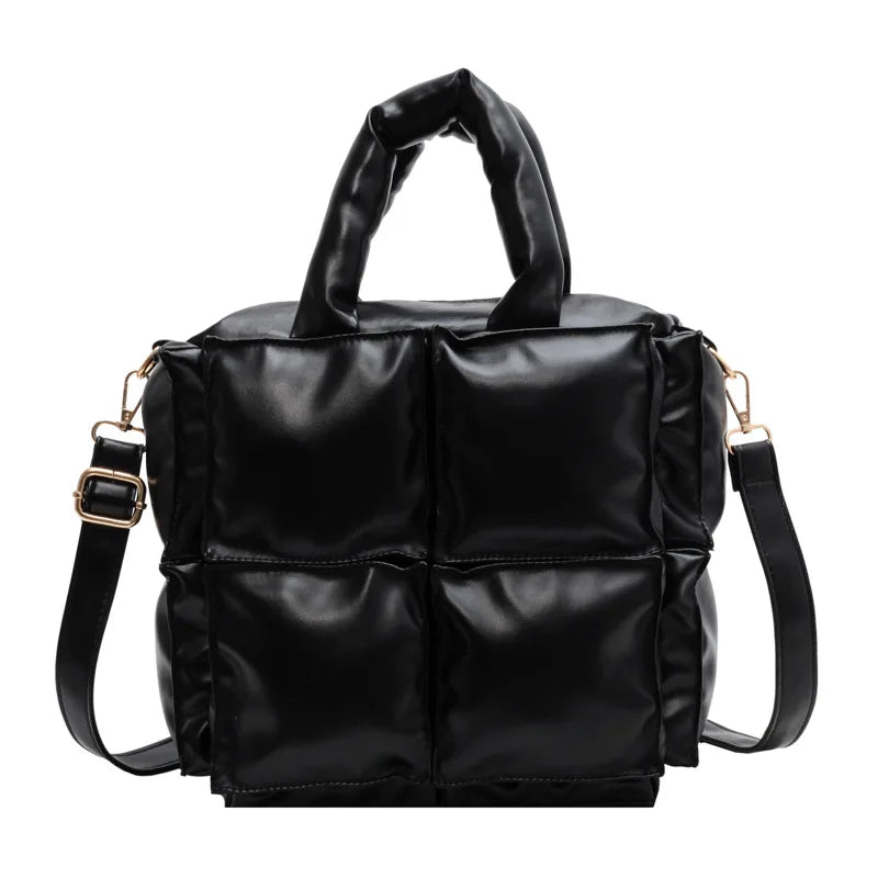 Women's Soft Pu Leather Tote Bag Large Capacity Crossbody Clutches