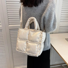 Women's Soft Pu Leather Tote Bag Large Capacity Crossbody Clutches