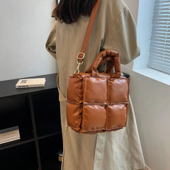 Women's Soft Pu Leather Tote Bag Large Capacity Crossbody Clutches