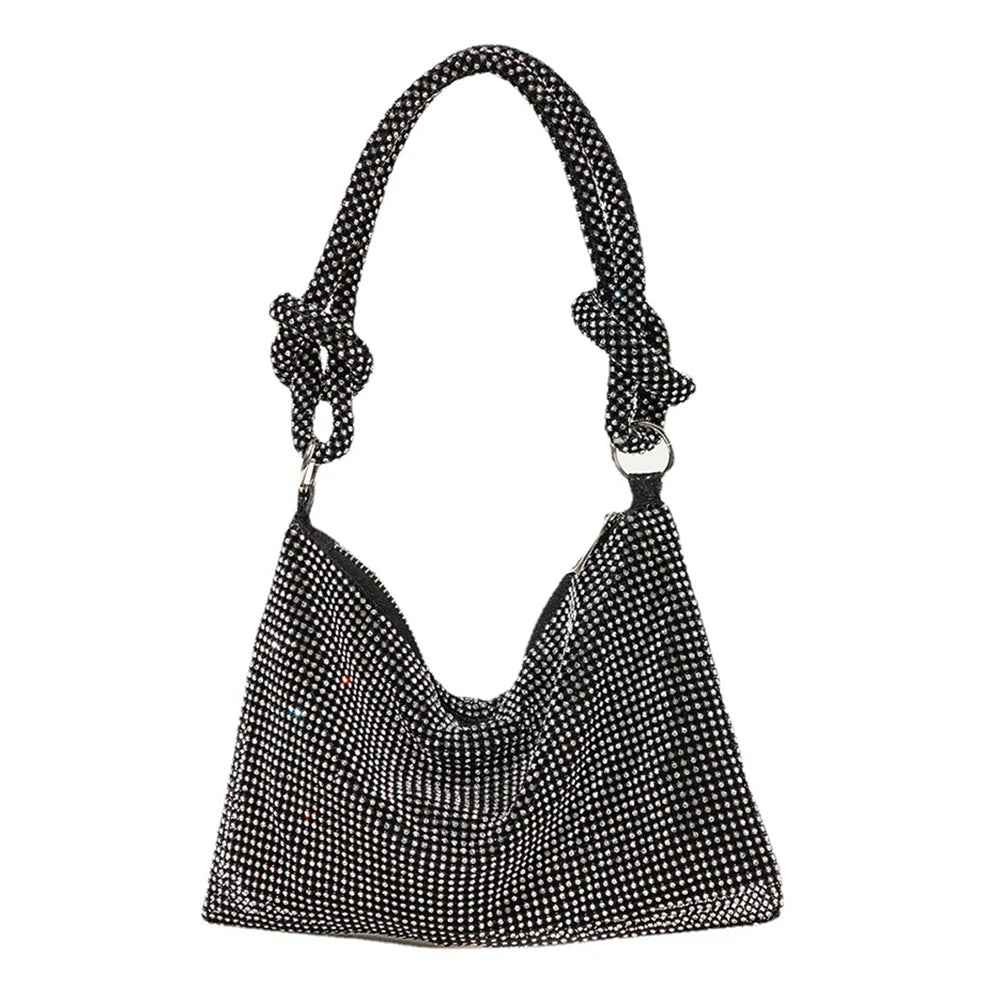 Diamond Rhinestones Evening Shoulder Bag for Women Dinner Party
