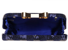 Sequins Striped Party Wedding Clutch Bag Shoulder Chain Mini Bolsa