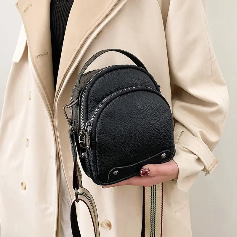 Cowhide Handbags Women's Bags Small Crossbody Shoulder Messenger