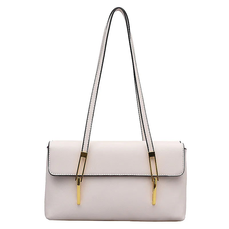 Women's Large Capacity Tote Bag - PU Leather Shopper Handbag