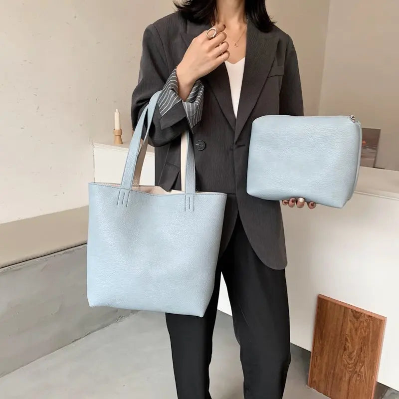Women's Casual Shoulder Bag Large Capacity Shopping Bag