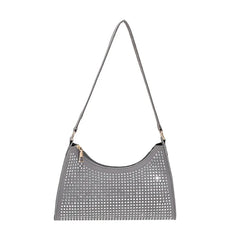 Women's PU Leather Underarm Bag Crossbody Purse Handbag