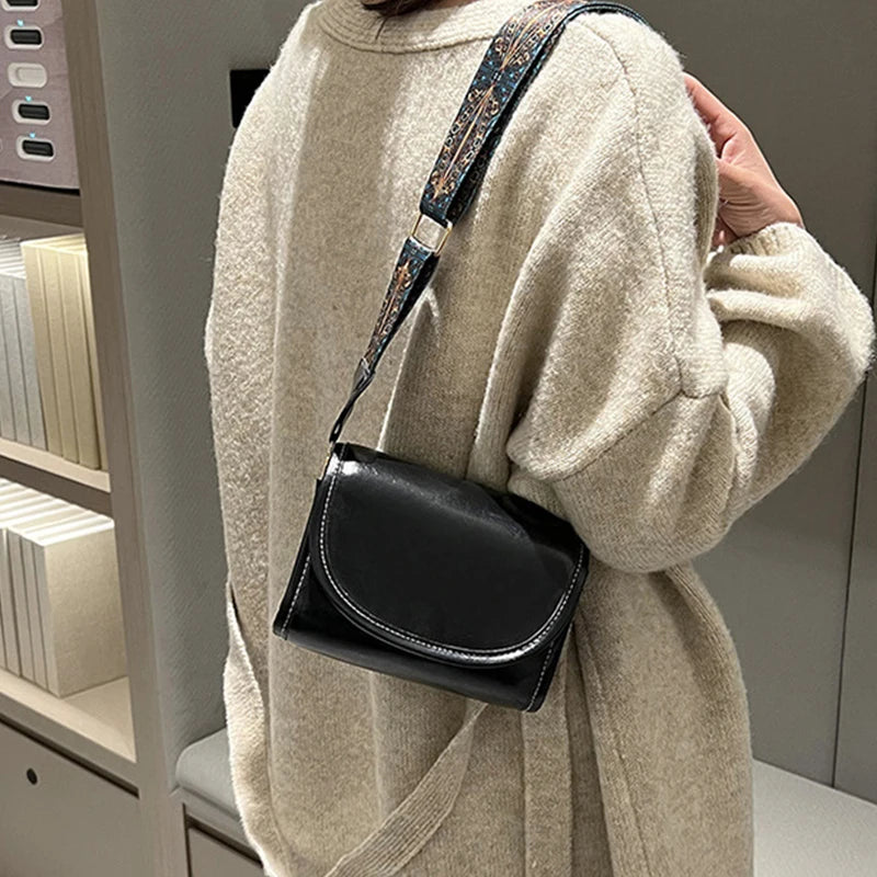 Flap Shoulder Bag Crossbody Retro Messenger Handbag Purse Tote Bolsa
