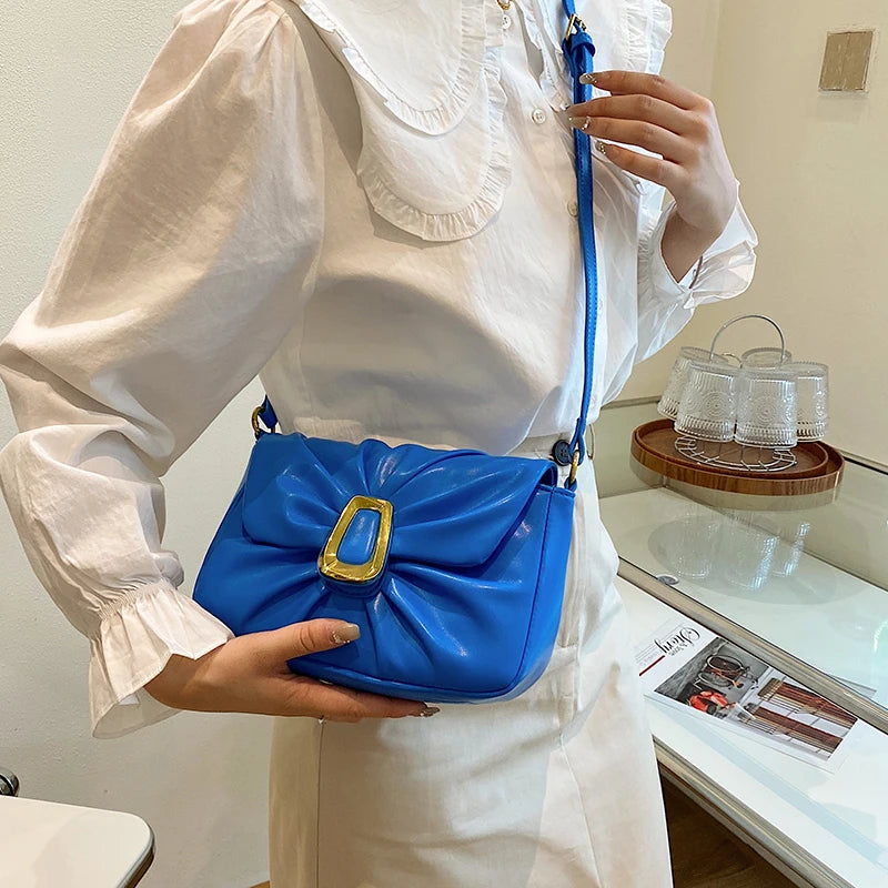 Leather Flap Shoulder Bag Crossbody Purse Women's Handbag