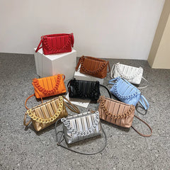 Thick Chain Clutch Bag Woman Shoulder Bag