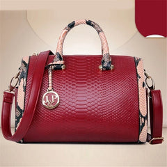 Chain Clutch Shoulder Bag Leather Flap Purse