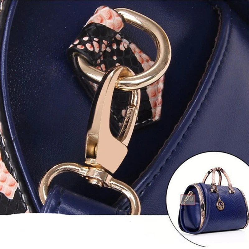 Chain Clutch Shoulder Bag Leather Flap Purse
