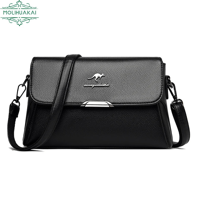 High PU Leather Crossbody Shoulder Bag
