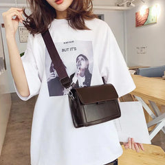 Women's Crossbody Shoulder Bag Small Flap Messenger Purse
