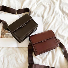 Women's Crossbody Shoulder Bag Small Flap Messenger Purse