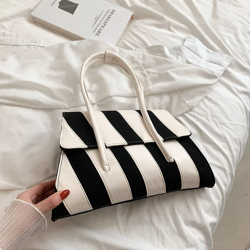 Stitching All-Match Women's Shoulder Bag Tote Bags