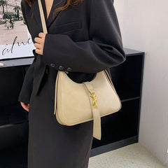 Women's PU Leather Underarm Shoulder Bag