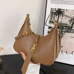 Women's PU Leather Underarm Shoulder Bag