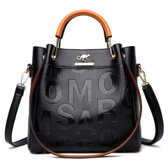 Pu Leather Women Shoulder Bags High Capacity Crossbody Bag