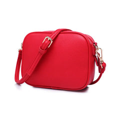 Mini Crossbody Bag PU Leather Women's Shoulder Messenger