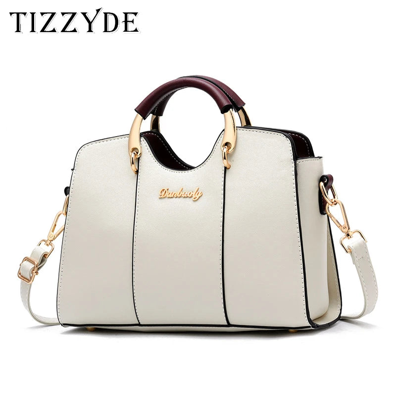 Women Crossbody Bag Waterproof Leather Messenger Handbag