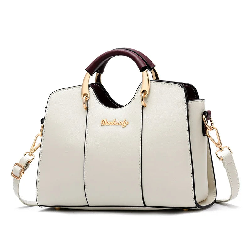 Women Crossbody Bag Waterproof Leather Messenger Handbag