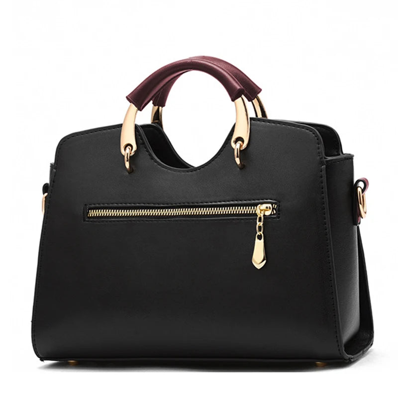 Women Crossbody Bag Waterproof Leather Messenger Handbag