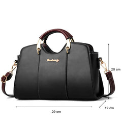 Women Crossbody Bag Waterproof Leather Messenger Handbag