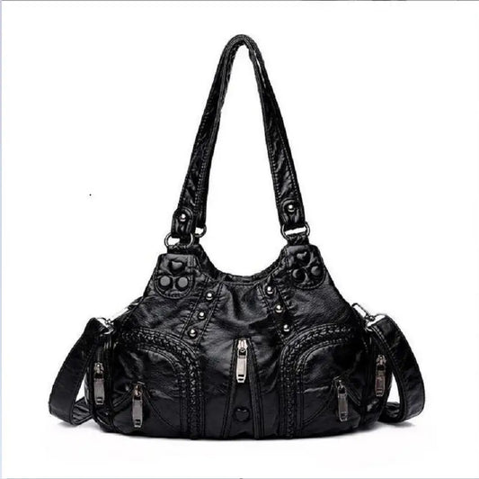 Large Capacity Crossbody Shoulder Bag Ladies Leather Messenger Casual Tote Bags