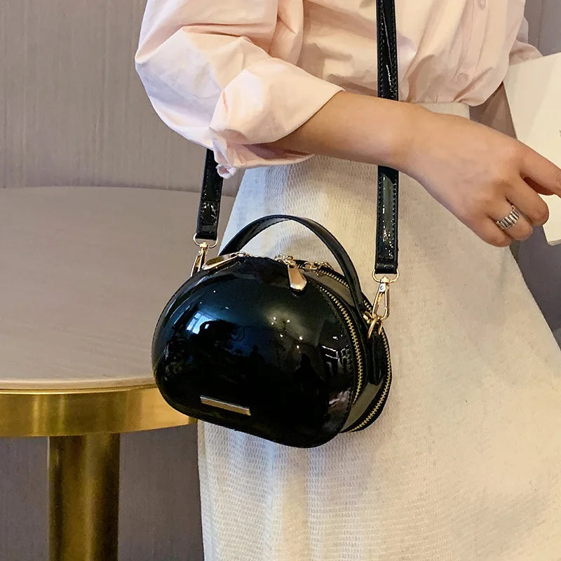 Heart Shaped Shoulder Bag Girls High Crossbody Bags Jelly Purse