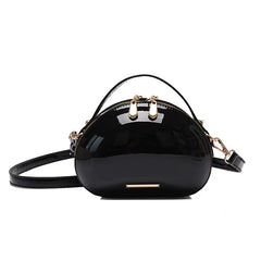 Heart Shaped Shoulder Bag Girls High Crossbody Bags Jelly Purse