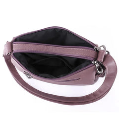 Soft Waterproof Leather Handbags Shoulder High Bags For Ladies Crossbody Bags