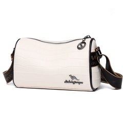 Stone Pattern Leather Crossbody Bags for Women
