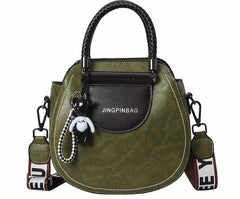 Women's PU Leather Chain Tote Shoulder Bag
