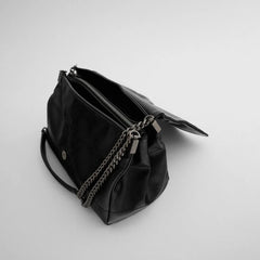 Vintage Shoulder Bag Chain Messenger Bags Soft Flap Crossbody