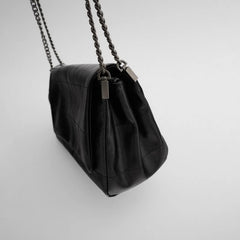 Vintage Shoulder Bag Chain Messenger Bags Soft Flap Crossbody