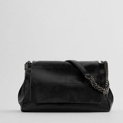 Vintage Shoulder Bag Chain Messenger Bags Soft Flap Crossbody