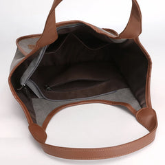 Canvas Crossbody Bag Women Large Shoulder Handbag High Capacity